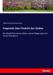 Cover von Fragmente über Friedrich den Großen