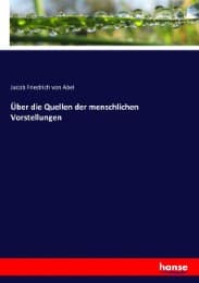 Cover von Über die Quellen der menschlichen Vorstellungen
