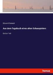 Cover von Aus dem Tagebuch eines alten Schauspielers