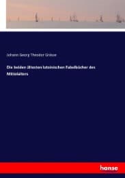 Cover von Die beiden ältesten lateinischen Fabelbücher des Mittelalters