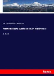 Cover von Mathematische Werke von Karl Weierstrass