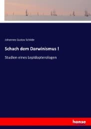 Cover von Schach dem Darwinismus !
