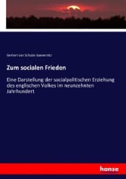 Cover von Zum socialen Frieden