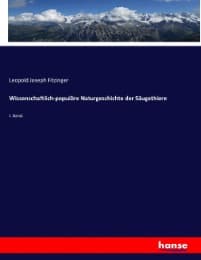 Cover von Wissenschaftlich-populäre Naturgeschichte der Säugethiere