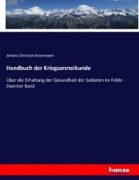 Cover von Handbuch der Kriegsarzneikunde