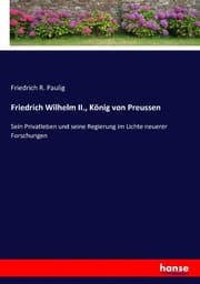 Cover von Friedrich Wilhelm II., König von Preussen