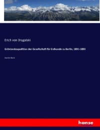Cover von Grönlandexpedition der Gesellschaft für Erdkunde zu Berlin, 1891-1893