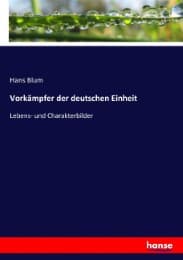 Cover von Vorkämpfer der deutschen Einheit