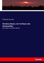 Cover von Christian Reuter, der Verfasser des Schelmuffsky