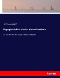 Cover von Biographisch-literarisches Handwörterbuch