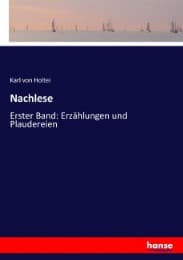 Cover von Nachlese