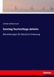 Cover von Sonntag Nachmittage daheim