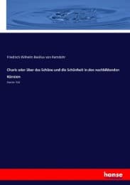 Cover von Charis oder über das Schöne und die Schönheit in den nachbildenden Künsten
