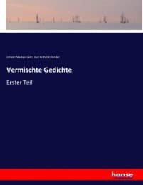 Cover von Vermischte Gedichte