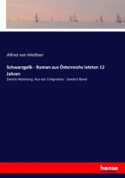 Cover von Schwarzgelb - Roman aus Österreichs letzten 12 Jahren