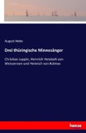 Cover von Drei thüringische Minnesänger