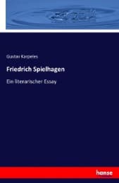 Cover von Friedrich Spielhagen