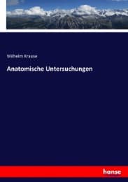 Cover von Anatomische Untersuchungen