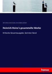 Cover von Heinrich Heine's gesammelte Werke