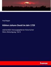 Cover von Köhlers Johann David im Jahr 1729