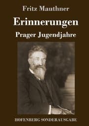 Cover von Erinnerungen: Prager Jugendjahre
