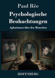 Cover von Psychologische Beobachtungen