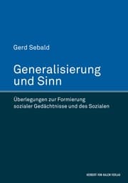 Cover von Generalisierung und Sinn