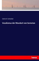 Cover von Vocalismus der Mundart von Sornetan