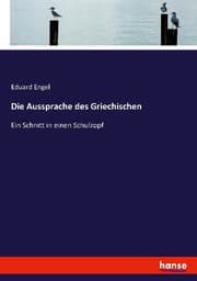 Cover von Die Aussprache des Griechischen