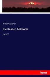 Cover von Die Realien bei Horaz