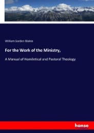 Cover von For the Work of the Ministry,