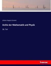 Cover von Archiv der Mathematik und Physik