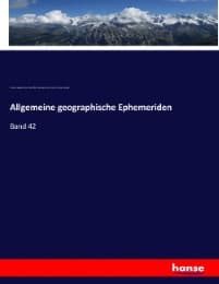 Cover von Allgemeine geographische Ephemeriden