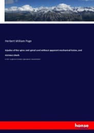 Cover von Injuries of the spine and spinal cord without apparent mechanical lesion, and nervous shock