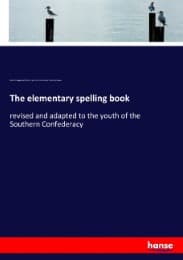 Cover von The elementary spelling book