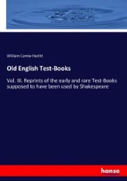 Cover von Old English Test-Books