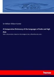 Cover von A Comparative Dictionary of the Languages of India and high Asia