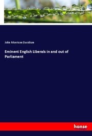 Cover von Eminent English Liberals in and out of Parliament