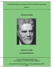 Cover von Ausgewählte Werke von Giovanni Gentile, Band 4.2