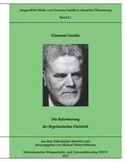 Cover von Ausgewählte Werke von Giovanni Gentile, Band 4.3