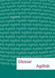 Cover von Glossar Agilität