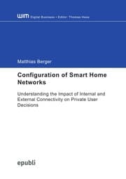 Cover von Configuration of Smart Home Networks