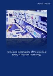Cover von Terms and Explanations of the electrical safety in Medical Technology