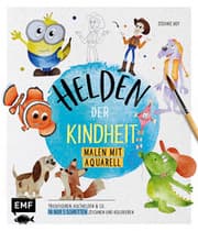 Cover von Helden der Kindheit - Malen mit Aquarell