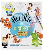 Cover von Helden der Kindheit - Malen mit Aquarell