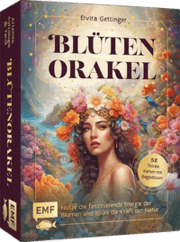 Cover von Orakel-Kartenset: Blütenorakel - Nutze die faszinierende Energie der Blumen und spüre die Kraft der Natur