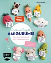 Cover von Emotional Support Amigurumis - Kleine Mutmacher und Glücksbringer häkeln