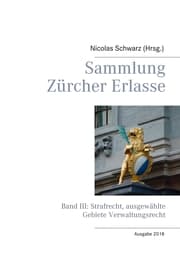 Cover von Sammlung Zürcher Erlasse