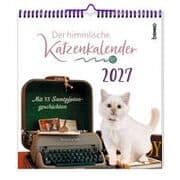 Cover von Der himmlische Katzenkalender 2027