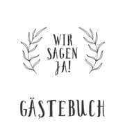 Cover von Hochzeitsgästebuch: Blätter